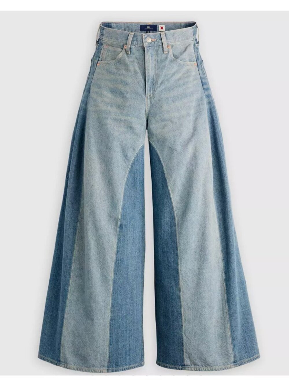 New Levi's 31x31 Blue Label Women's Roper Jeans Barrel Made of Japan Medium Wash - Picture 1 of 10